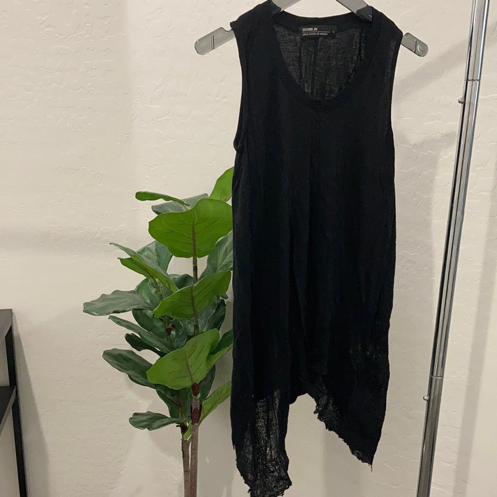 Benjamin Jay Black Tank Top